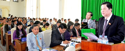 Tập trung trí tuệ bàn bạc, quyết định thông qua
các vấn đề quan trọng của thành phố