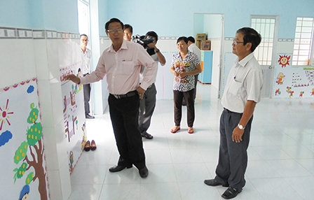 Phát huy hiệu quả phổ cập
giáo dục mầm non cho trẻ 5 tuổi