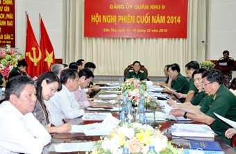 Xây dựng lực lượng vũ trang Quân khu 9 vững mạnh, đủ khả năng sẵn sàng chiến đấu và chiến đấu thắng lợi