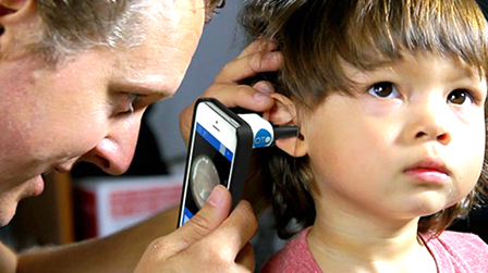 Kiểm tra tai trẻ tại nhà
với Oto HOME