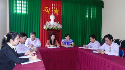 Tập trung lãnh đạo khắc phục hạn chế, 
xây dựng Đảng bộ Trong sạch Vững mạnh