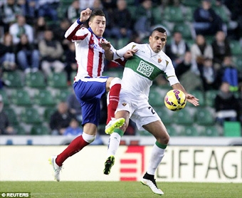 Jose Maria Gimenez  
“Ngôi sao” triển vọng của Atletico Madrid