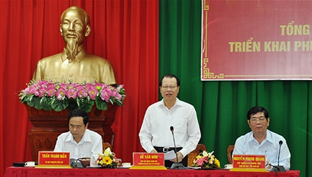 Triển khai đồng bộ các giải pháp phát triển kinh tế - xã hội, giữ vững ổn định an ninh chính trị vùng Tây Nam bộ