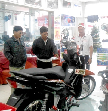 Thị trường xe máy
kỳ vọng khởi sắc