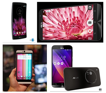 CES 2015: Những chiếc điện thoại thông minh mới đầy hấp dẫn