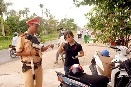 Mở cao điểm, chuyên đề kiểm soát trật tự giao thông