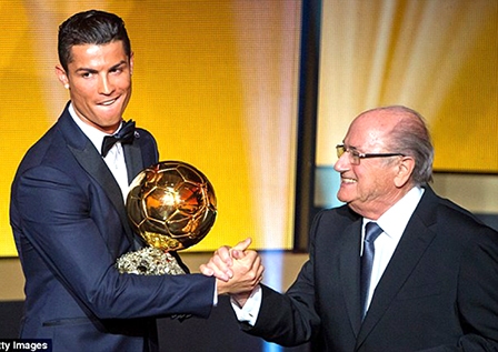 Quả bóng vàng thứ 3 cho Cristiano Ronaldo