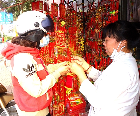 Làm đẹp không gian đón Tết