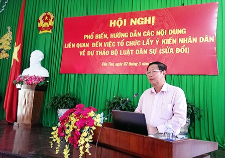 “Quyền sở hữu và các vật quyền khác” trong Dự thảo Bộ luật Dân sự sửa đổi
