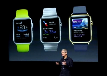 Đồng hồ thông minh Apple Watch sẽ "lên kệ" ngày 24-4