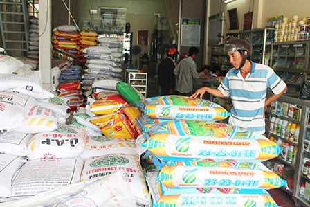 Phân bón có xu hướng bình ổn và giảm giá