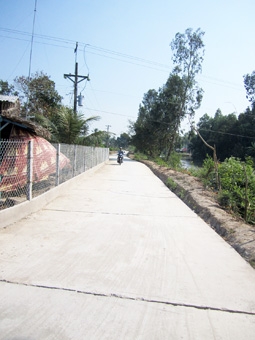 Hợp sức xây dựng đường giao thông nông thôn