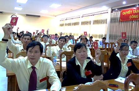 Đại hội đảng viên lần thứ XIV, nhiệm kỳ 2015-2020