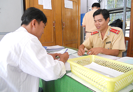 Người dân Thới Lai với an toàn giao thông