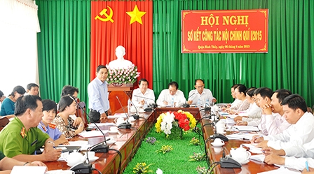 Tăng cường kiểm tra, giám sát 
và giải quyết tố cáo phục vụ đại hội Đảng