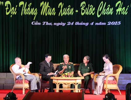 NHIỀU HOẠT ĐỘNG KỶ NIỆM 40 NĂM
NGÀY GIẢI PHÓNG MIỀN NAM, THỐNG NHẤT ĐẤT NƯỚC