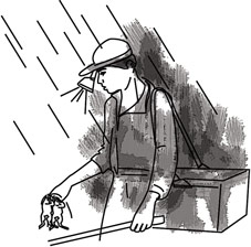 Mưa đầu mùa ở lại