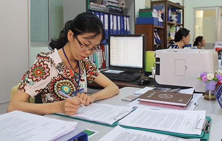 Tích cực học tập nâng cao trình độ 
để đáp ứng yêu cầu phát triển và hội nhập