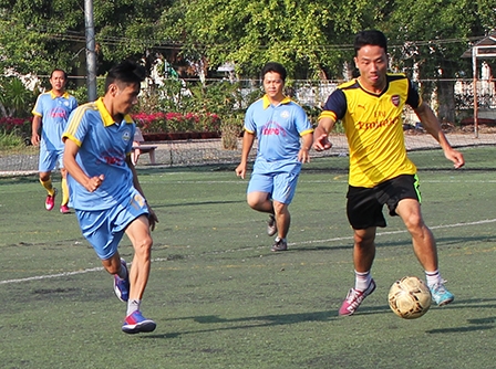 Đội bóng Cụm đoàn ANND Công an TP Cần Thơ  
vô địch