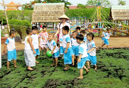 Cho trẻ môi trường học tập chất lượng