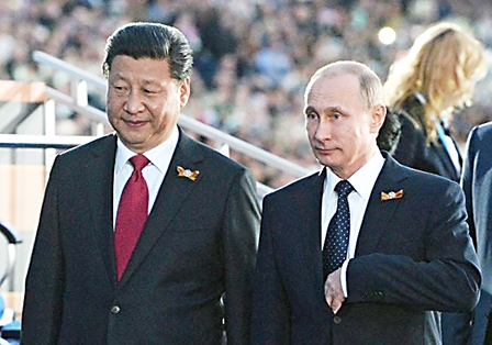 Trung Quốc và Nga tìm kiếm 
trật tự thế giới mới trên Internet