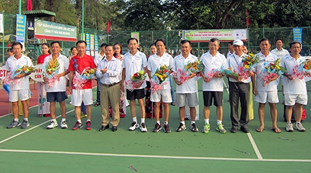 Giải quần vợt hữu nghị lãnh đạo TP Cần Thơ 
lần thứ I- năm 2015