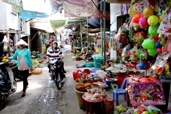 Sớm quy hoạch chợ bà đầm
