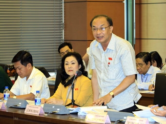 Quốc hội cho ý kiến dự thảo 
Luật tố tụng dân sự (sửa đổi)