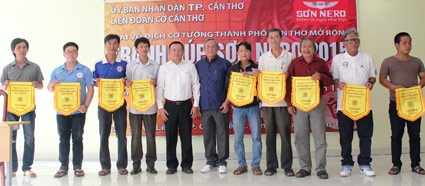 Khai mạc Giải cờ tướng TP Cần Thơ mở rộng năm 2015