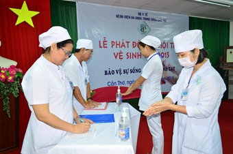 Rửa tay góp phần giảm tỷ lệ mắc bệnh và tử vong