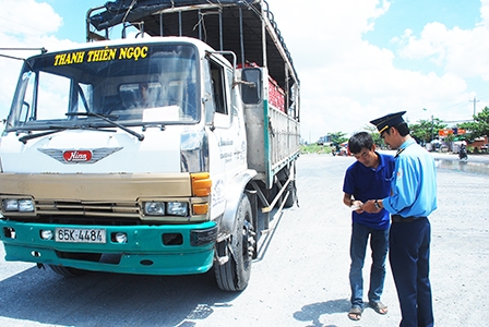 Trạm kiểm soát tải trọng xe lưu động hoạt động hiệu quả