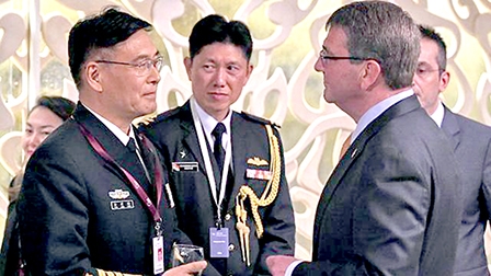 Trung Quốc bác yêu cầu của Mỹ 
về việc ngừng cải tạo trên Biển Đông