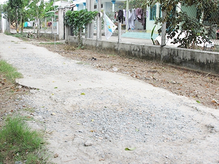 Sẽ sớm sửa chữa và nâng cấp tuyến giao thông xã Trường Thành