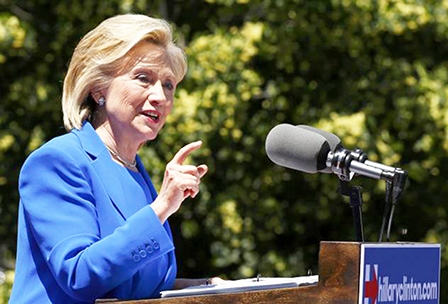 Hillary Clinton bắt đầu chiến dịch tranh cử tổng thống
