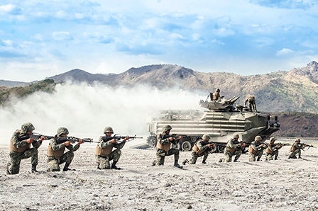 Philippines sẽ cùng lúc tập trận trên biển với Mỹ và Nhật Bản