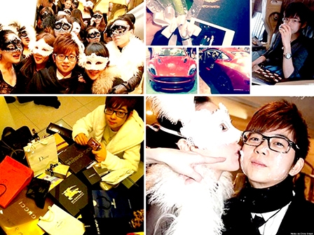 Con nhà giàu Trung Quốc học cách ứng xử