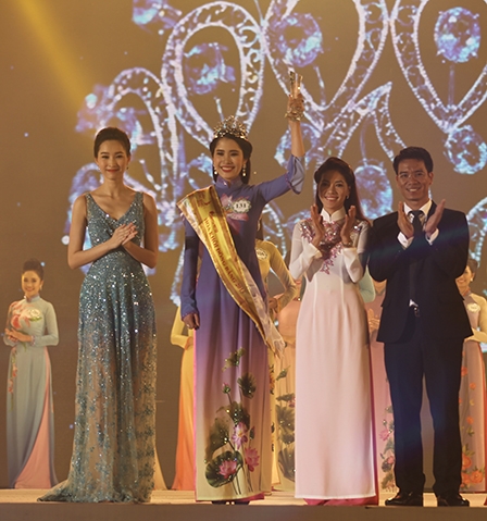 Người đẹp Tiền Giang đăng quang Hoa khôi ĐBSCL 2015