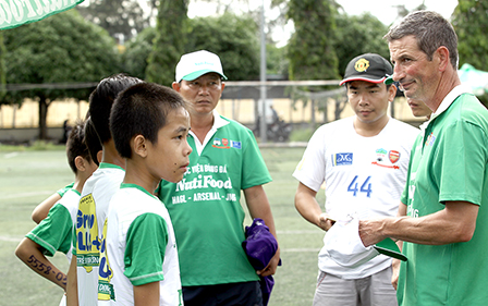 Học viện Bóng đá Nutifood không tuyển được thí sinh nào tại Cần Thơ
