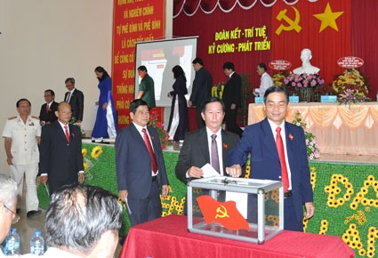 KHAI MẠC ĐẠI HỘI ĐẠI BIỂU ĐẢNG BỘ HUYỆN THỚI LAI
LẦN THỨ XI, NHIỆM KỲ 2015-2020
