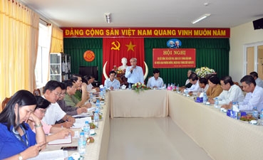 Tăng cường kiểm tra, giám sát, 
giữ nghiêm kỷ luật trong Đảng