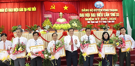 Đại hội đại biểu Đảng bộ huyện Vĩnh Thạnh lần thứ XI thành công tốt đẹp