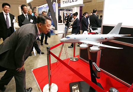 Doanh nghiệp Nhật 
tìm đường xuất khẩu vũ khí