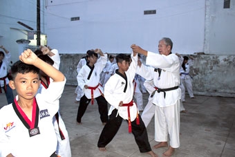 Lò võ Nguyễn Trung Trực- 50 năm “giữ lửa” phong trào