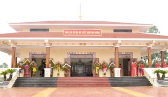 Khánh thành Nhà ghi ơn Bà mẹ Việt Nam anh hùng đầu tiên của cả nước