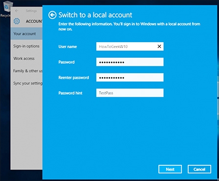 Cách xử lý sự cố quên mật khẩu trong Windows 10