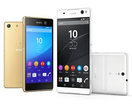 Sony công bố phablet Xperia C5 Ultra và điện thoại Xperia M5