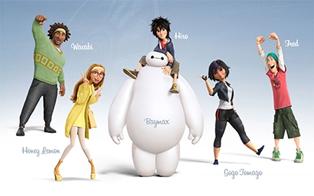 “Big Hero 6”  Xứng đáng giải Oscar cho “Phim hoạt hình hay nhất”