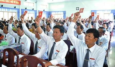 Thành công và những kinh nghiệm bước đầu qua tổ chức đại hội đảng cấp trên cơ sở