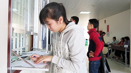 Công bố điểm trúng tuyển tạm thời năm 2015