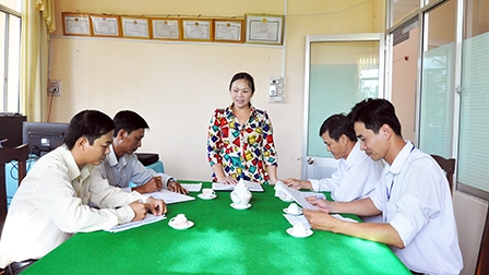 Triển khai nhiều biện pháp khắc phục khuyết điểm